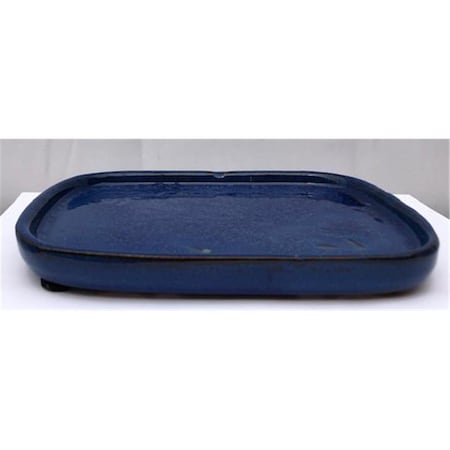 Parche Ceramic Humidity & Drip Tray, Blue - Rectangle PA2529837